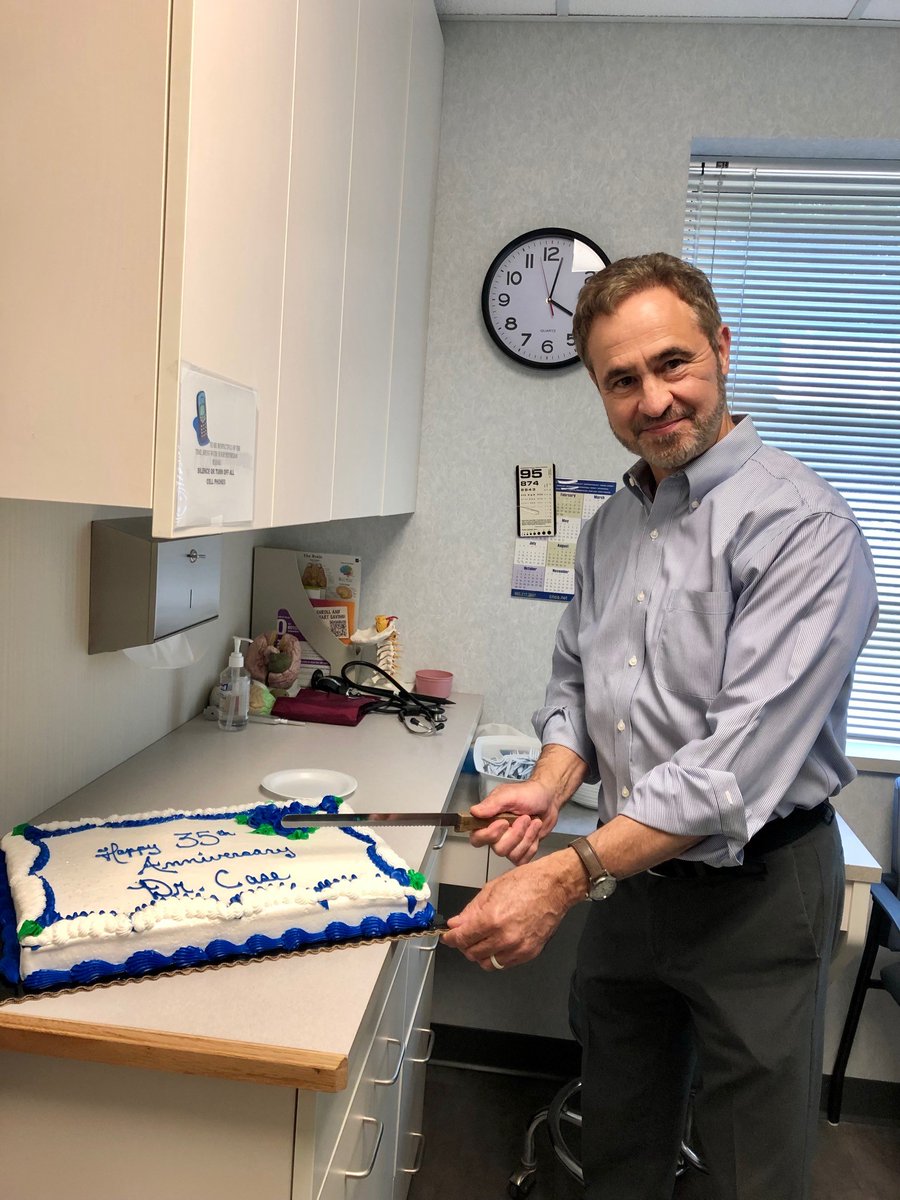 CNOSPC's tweet photo. Last week, CNOS Neurologist Dr. James Case, celebrated his 35th year anniversary with our organization! 🎉
Please join us in congratulating Dr. Case on an amazing milestone here at CNOS!
#CNOS #ImprovingHealth #Neurology #DrCase #35thAnniversary #Celebration https://t.co/FjbSduRXq3