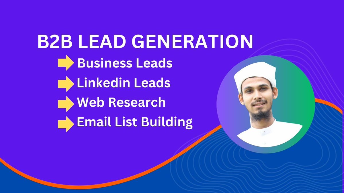 dmdhukhu's tweet photo. I will collect highly targeted b2b lead generation LinkedIn leads and business leads
#targetedb2bleadgeneration #b2bleads #businessleads #linkedinleads #dataentry
#horrible #AbhishekIsTheBoss #Arkham #mahrez #Nunez https://t.co/UoroLzEB32
