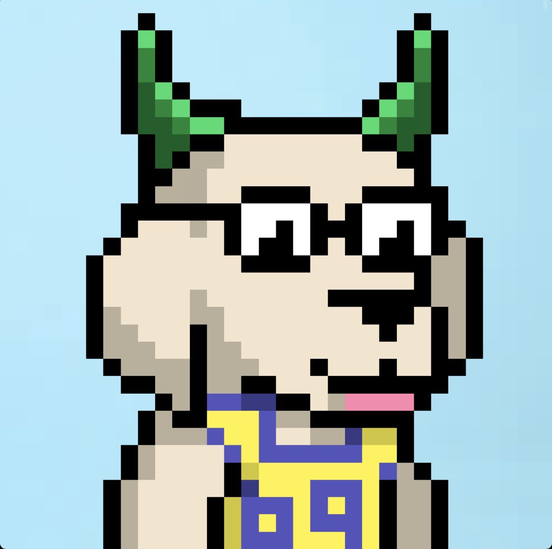 Did a little shopping this morning! Another <a href="/yieldling/">mngo</a>  MNGO and my first <a href="/PyreneesPack/">PyreneesPack.algo</a> Pixel Pups! 🤌🏼