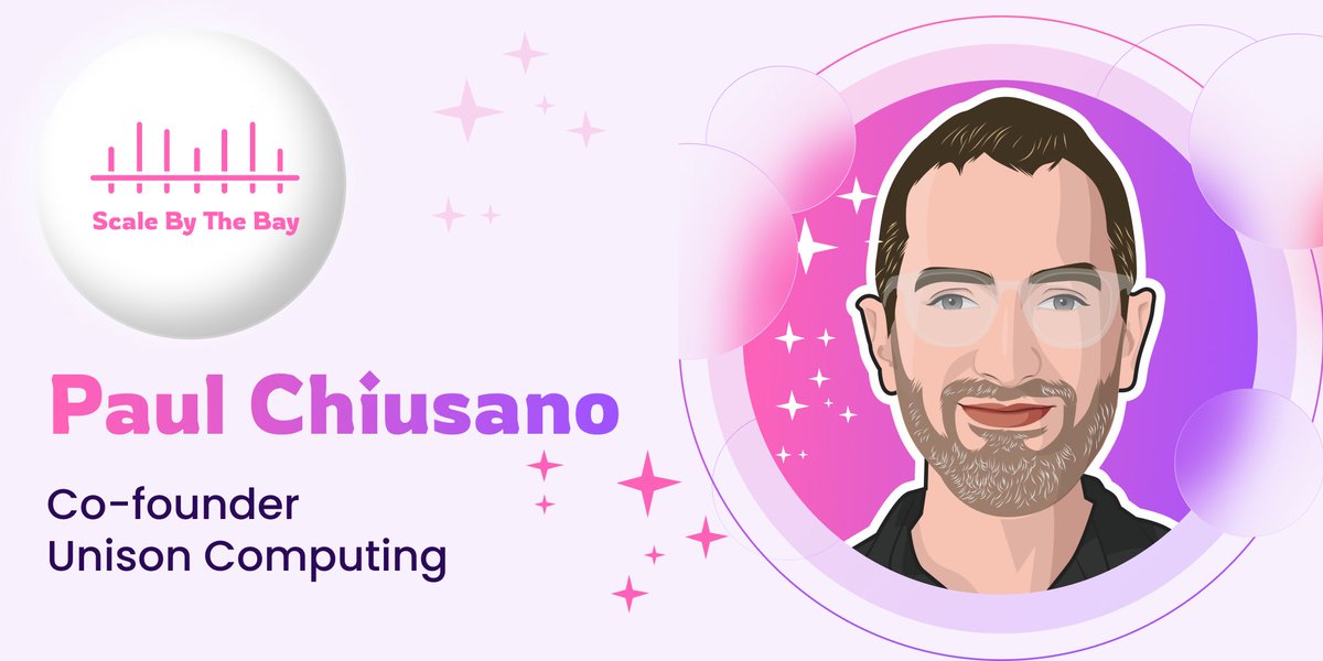 Welcome back our long-time friend #bythebay - <a href="/pchiusano/">@pchiusano@universeodon.com</a>: co-creator of the <a href="/unisonweb/">Unison | @unison-lang.org on bsky</a>, co-founder of Unison Computing, and co-author of the Red Book. When he's not shaping the future of distributed programming, he's making electronic music. 🎵🎸🚀