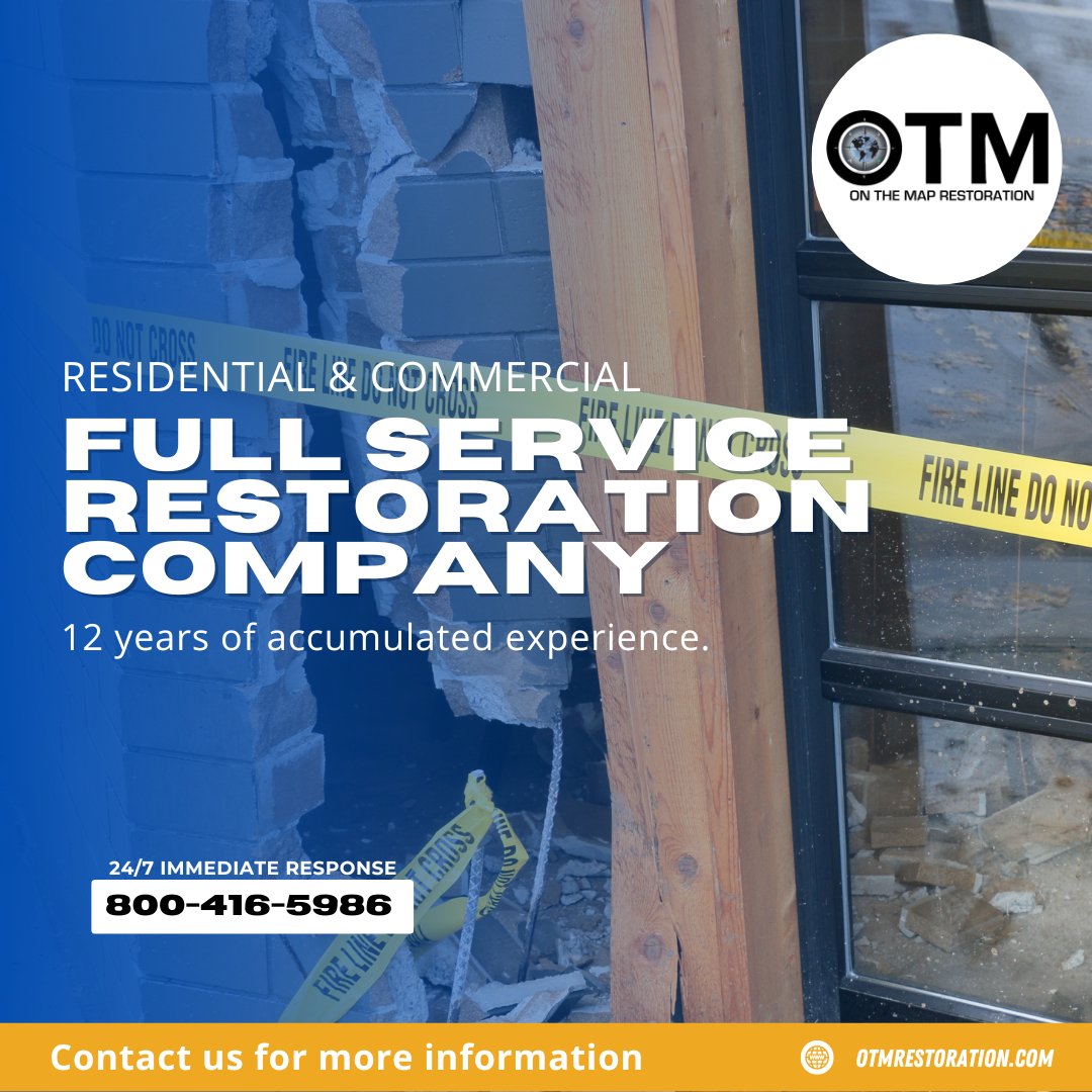 📞 Contact us today for a free consultation and let us handle all your restoration needs. Don't wait, get your property back on track! 
.
.
.
#RestorationCompany #DamageRepair #PropertyRenovation #RestorationServices #PropertyRecovery #HomeRestoration #ReliableService