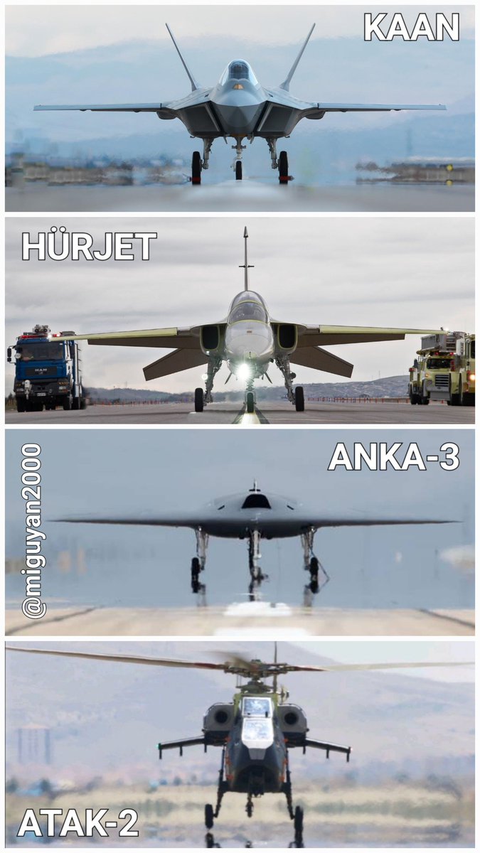 miguyan2000's tweet image. Tusaş Dream Team 
#KAAN #HÜRJET #ANKA3 #ATAK2