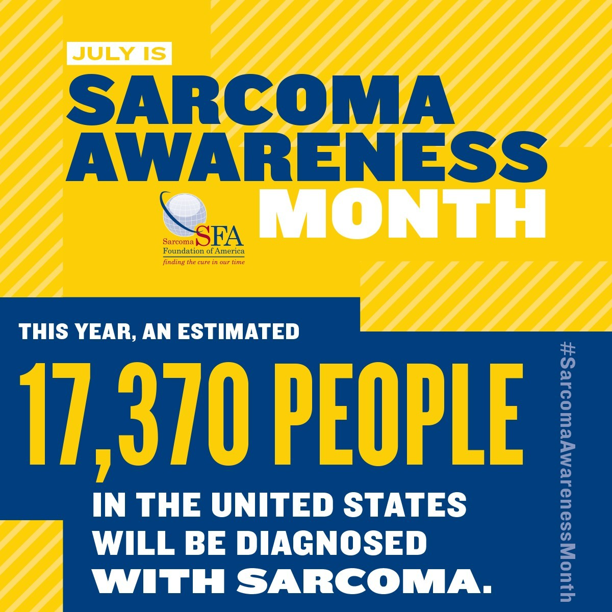 #SarcomaAwarenessMonth #cancer #sarcoma #CureSarcoma
