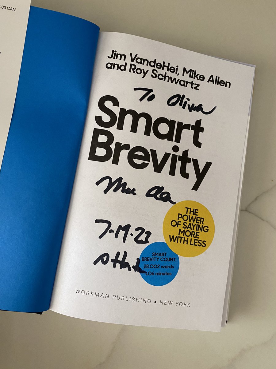 ✨Fangirling✨ a little bit after meeting Mike Allen, co-founder of <a href="/politico/">POLITICO</a> and <a href="/axios/">Axios</a>! 

He developed the “Smart Brevity” strategy for communicators, reporters, and writers of any kind. #NCHCMM <a href="/nphic/">NPHIC</a>