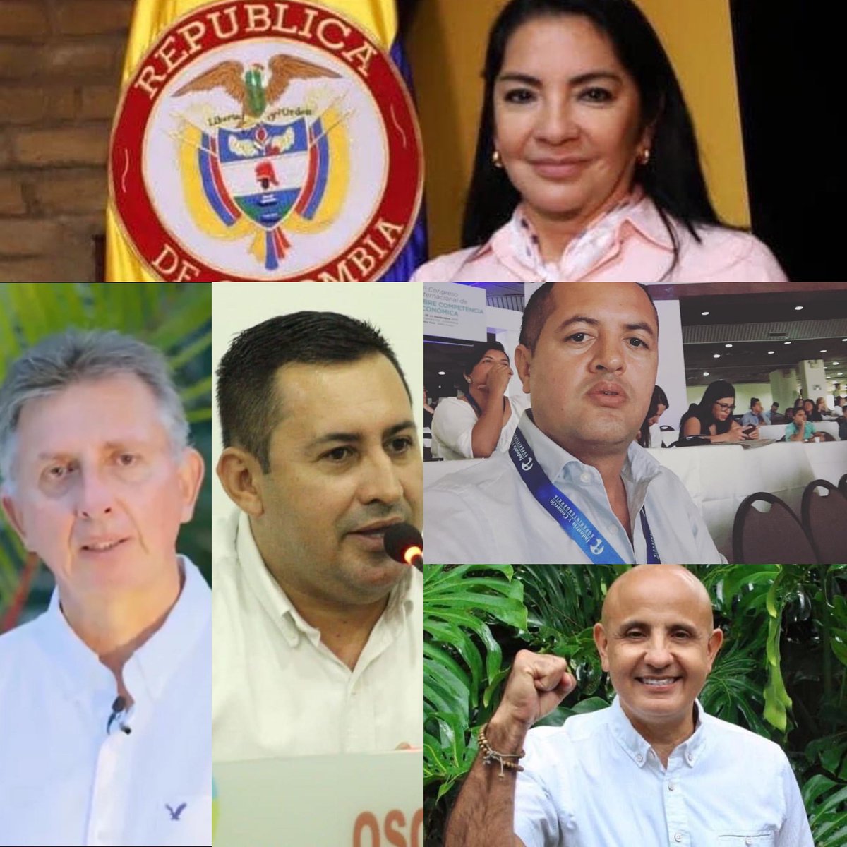 ArmandoJBaquero's tweet photo. Lamentable noticia sobre el fatal accidente de nuestros dirigentes del Meta, Nora Tovar y su esposo Guillermo, Óscar Yesid, Dimas, Guillermo Perez y el piloto de la aeronave, Eliodoro Álvarez . Mis más sentido pésame a familiares y amigos. Paz en sus tumbas. https://t.co/KNSgC2Z6gF