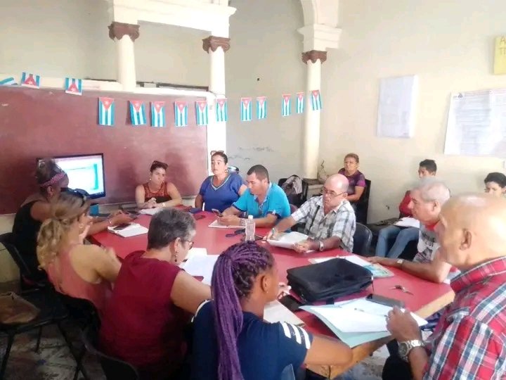 islenysubdeleg's tweet photo. Se realiza el consejo de dirección ampliado correspondiente al mes de julio con la presencia de los directores municipales. https://t.co/yqdYFzojel