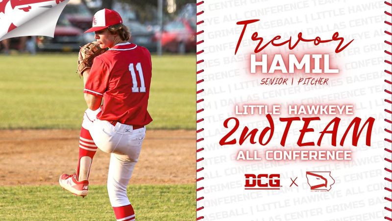 Trevor Hamil had himself a year on the mound! 

Going 6-1 with 1.96 ERA, while striking out 38 in 39.1 innings pitched in conference play!

Congrats on a great year, Trevor!

#RMR 🐴
