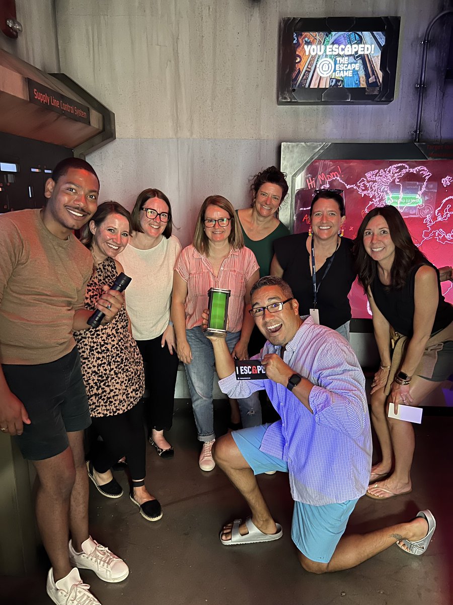 Loving some time with our team, but missing our Robin. #WeAreKnowledgeworks