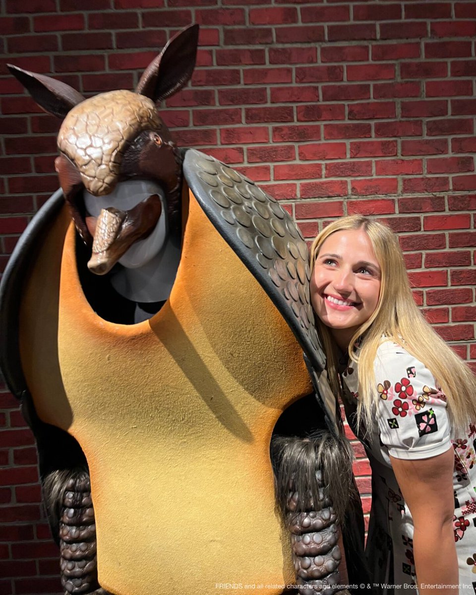 No matter what time of year it is, the Holiday Armadillo is always there for you at The FRIENDS™ Experience: The One in NYC!