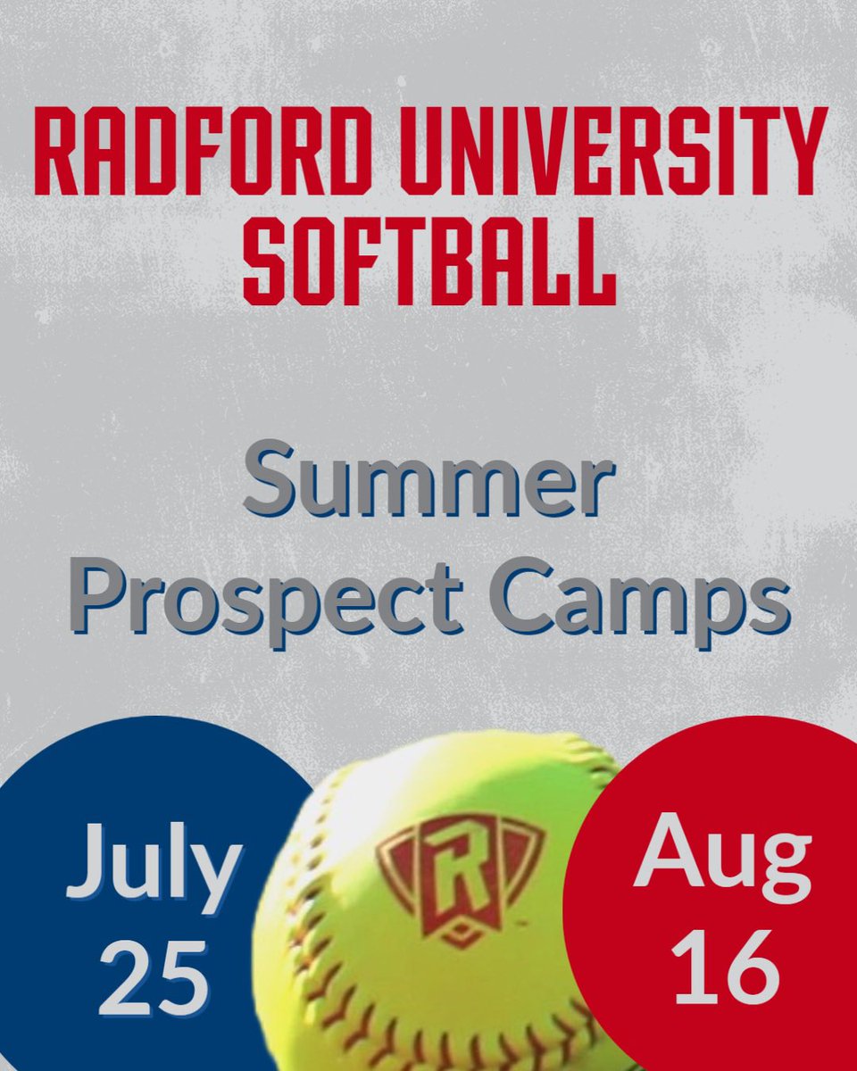 Radford Softball tweet media