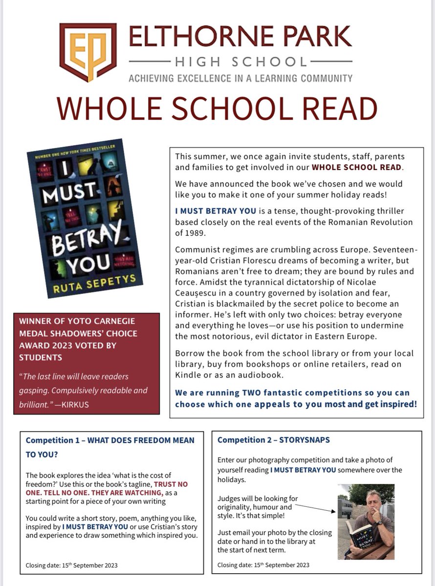 EPHS Library tweet media