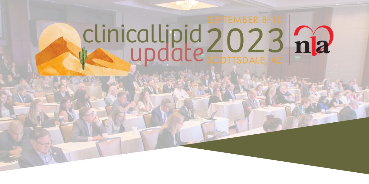 ☝️ Don’t miss your chance to join us in September for the NLA’s 2023 Fall Clinical Lipid Update in Scottsdale, AZ. Hotel rooms are going fast so book your room now to secure the NLA’s special rate of $220/night at the Westin Kierland. Book here👉 ow.ly/3IyS50Pg8yy