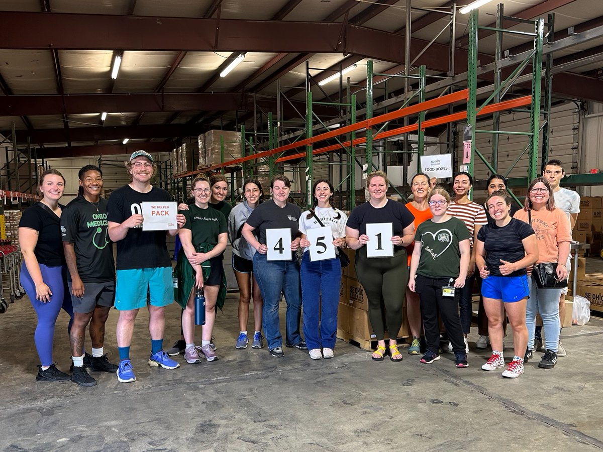 FoodbankSe's tweet image. 🌟 A Big Thank You to volunteers from the Heritage College of Osteopathic Medicine! 🌟

#thankyou #greatful #CSFP