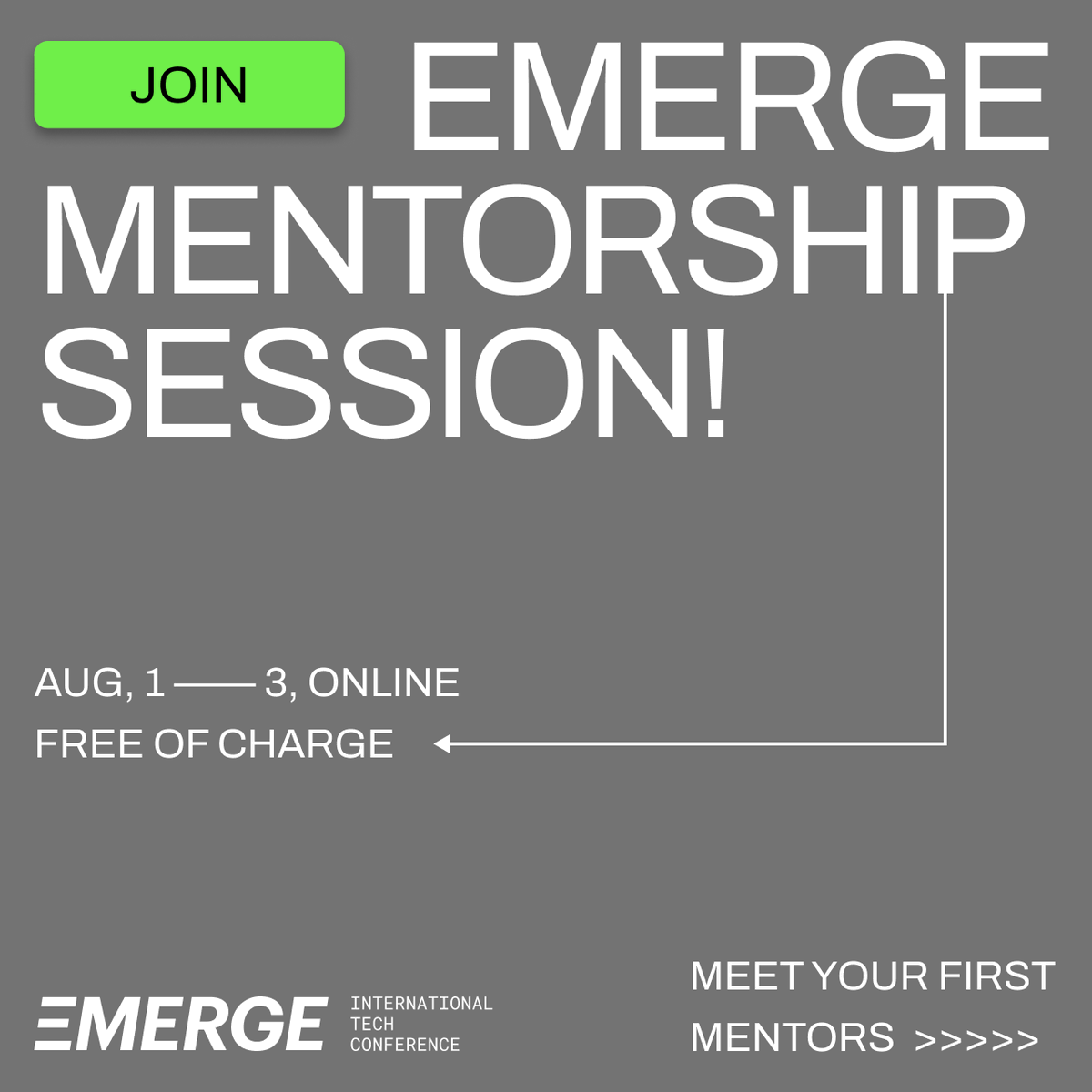 🌟Book your mentorship session!

Today we are happy to announce the relaunch of this initiative in the form of group mentoring sessions in order to make these meetings even more productive and useful for all startups. >> bit.ly/46XeHe4