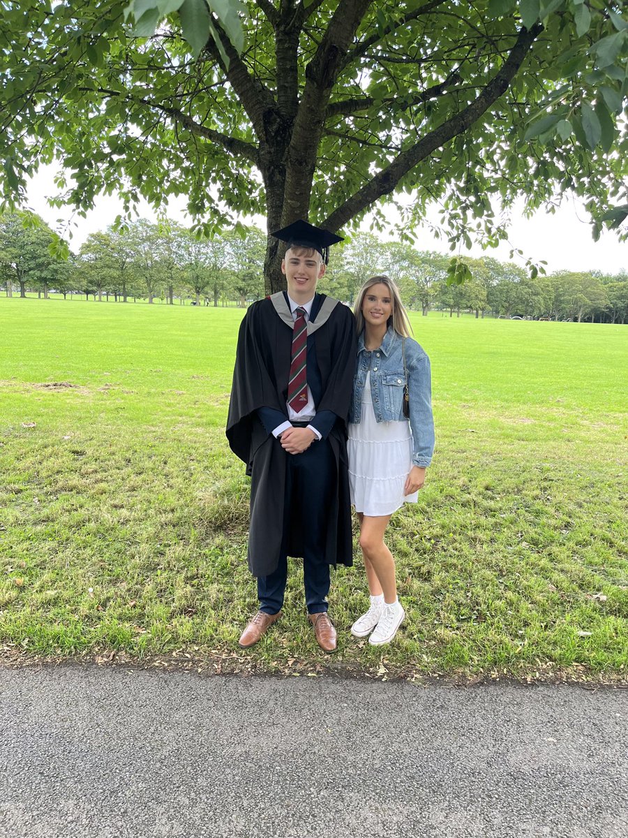 Very proud and emotional day watching my son ⁦@_lewishowarth⁩ graduating from ⁦@uniofleicester⁩. 

Oh shit. Does this mean he’s moving back in with us?

#leicestergrad