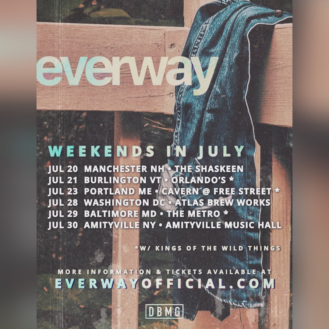 EverwayOfficial's tweet photo. This starts on Thursday! 
See you at a show! 🖤
tickets at:
https://t.co/942srZvSBz https://t.co/UsPcMtnQKv