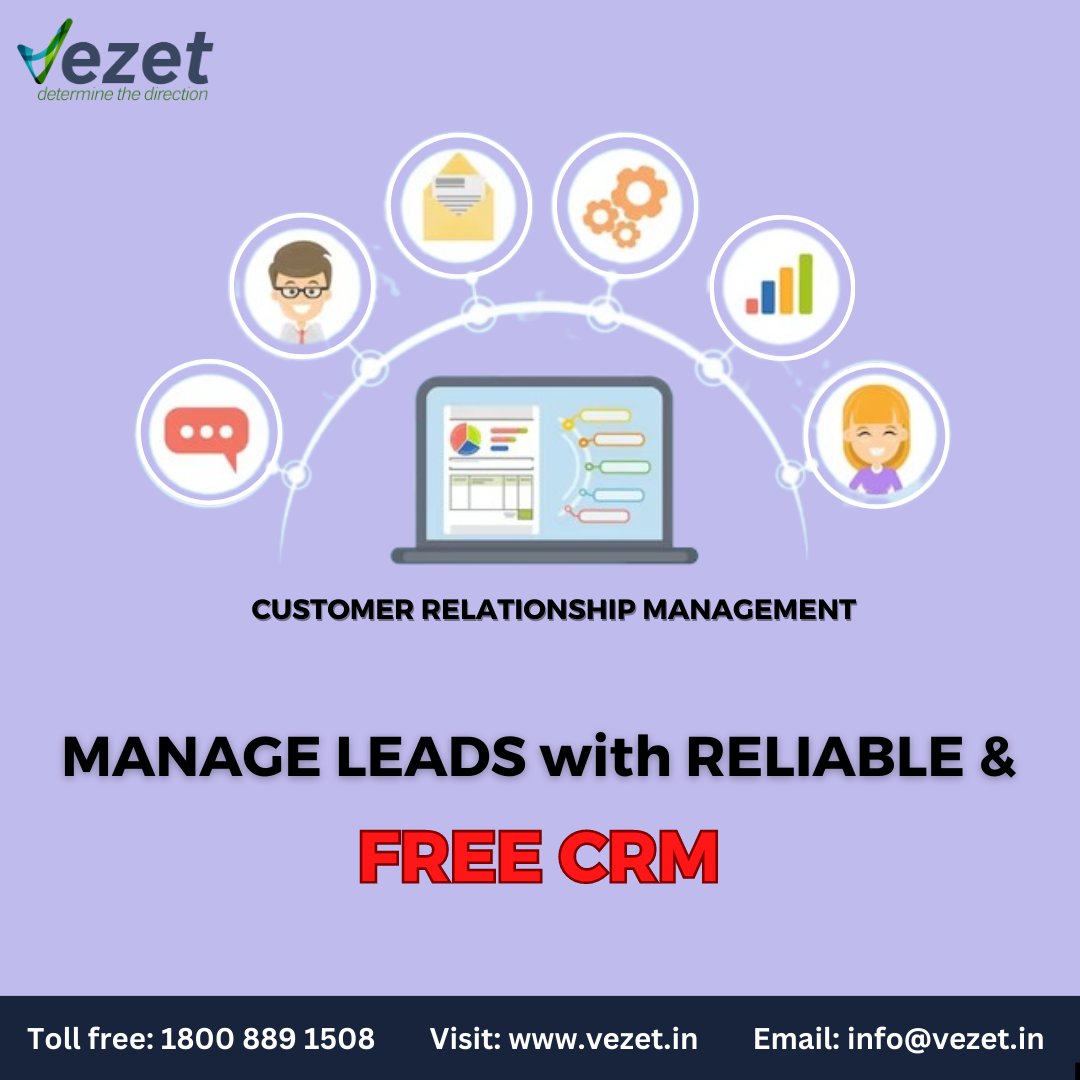 Take control of your leads with our reliable and 𝗙𝗥𝗘𝗘 𝗖𝗥𝗠 solution.

𝗧𝗼𝗹𝗹 𝗙𝗿𝗲𝗲 - 1800 889 1508

#CRM #LeadManagement #SalesProcess #NurtureRelationships #MaximizeConversions #OpportunityKnocks #LevelUpYourBusiness #PowerfulTools #FreeCRM #BusinessGrowth