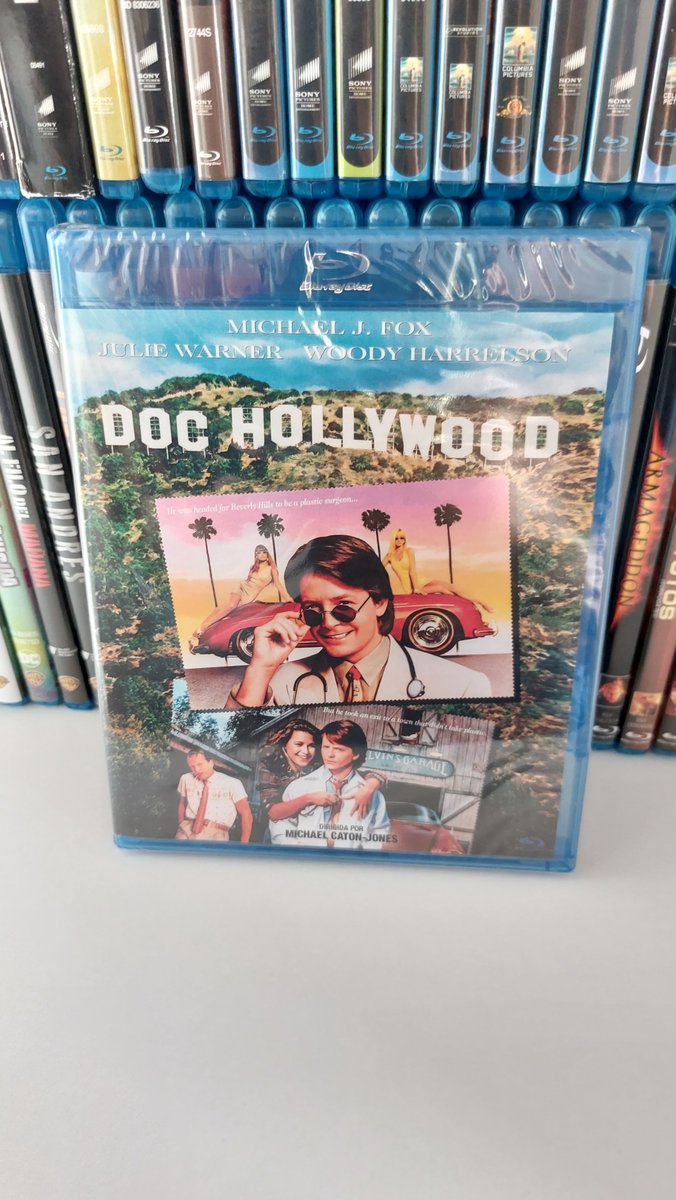 Por fin en Blu-Ray esta gran peli de comedia familiar del bueno de Michael J. Fox, el dvd esta muy especulado.
Divertida película para pasar ka tarde, recomendada 👌🎬
#cine #bluray #dochollywood