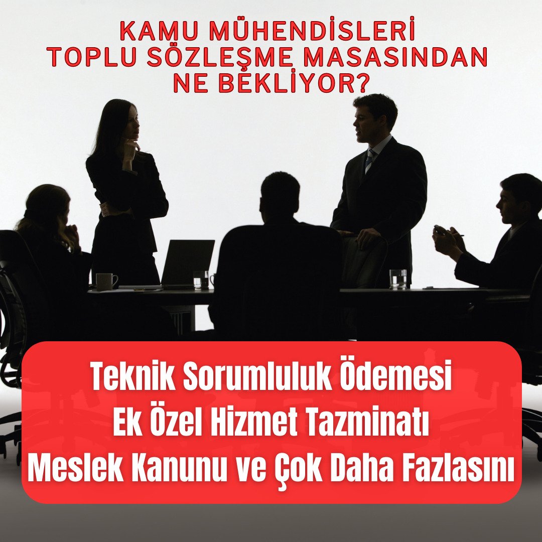 Kamu Mühendislerine 50.000 TL altında verilecek hiçbir ücret kabul edilemez.

50 bin TL altı her tutar, meslek itibarının çöküşünü hızlandırır. Ve bunu düzeltmek gerçekten çok zor.

Hep birlikte şahit olduğumuz gibi..
#KaMUhendisiTopluSozlesme