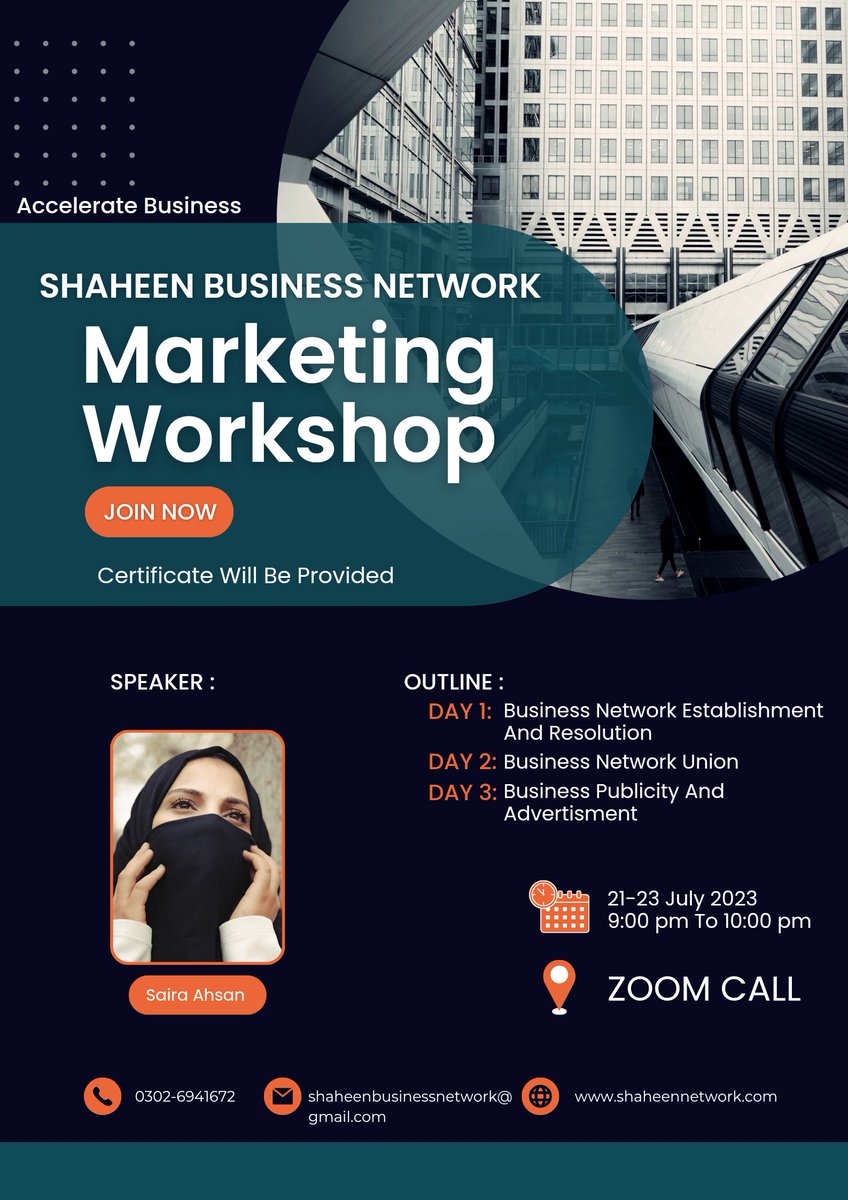 MuradAslam2255's tweet photo. #AccelerateBusiness
#ChangeOfMind 
#BusinessWorkshop 
#Training
#Certification
#SBN 
#JOINUS https://t.co/AoP7Sxrc7Q