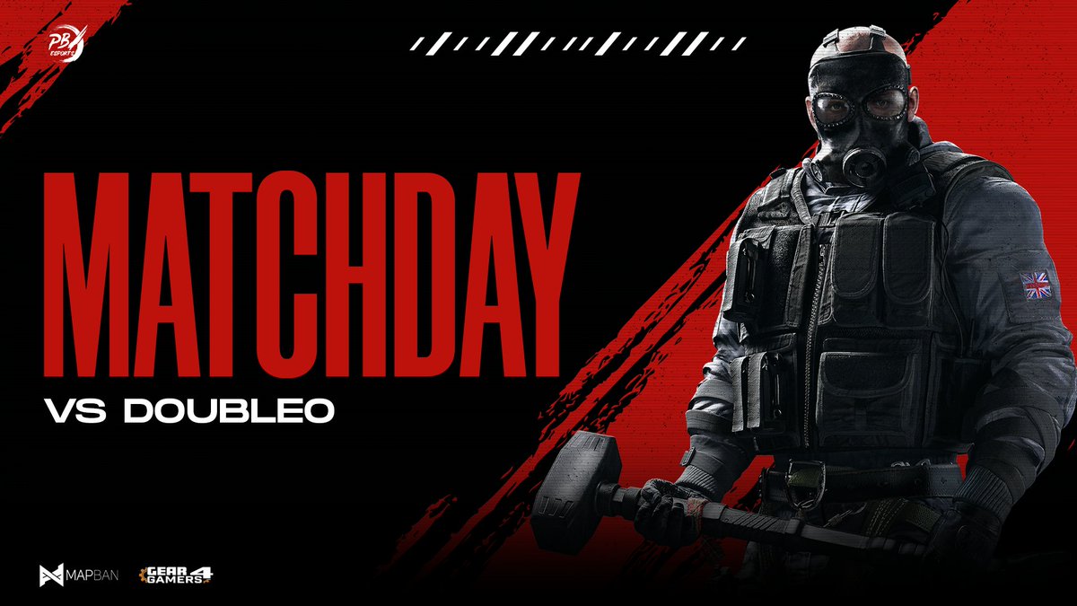 Heute spielt unser PC R6 Siege Academy Team gegen
#DoubleO ( Ex Reh) 

in der <a href="/DeSBLR6/">DeSBL Rainbow Six</a> Advanced League B  

Wir wünschen den Jungs viel Erfolg !!   

#PBXFORTHEWIN👑