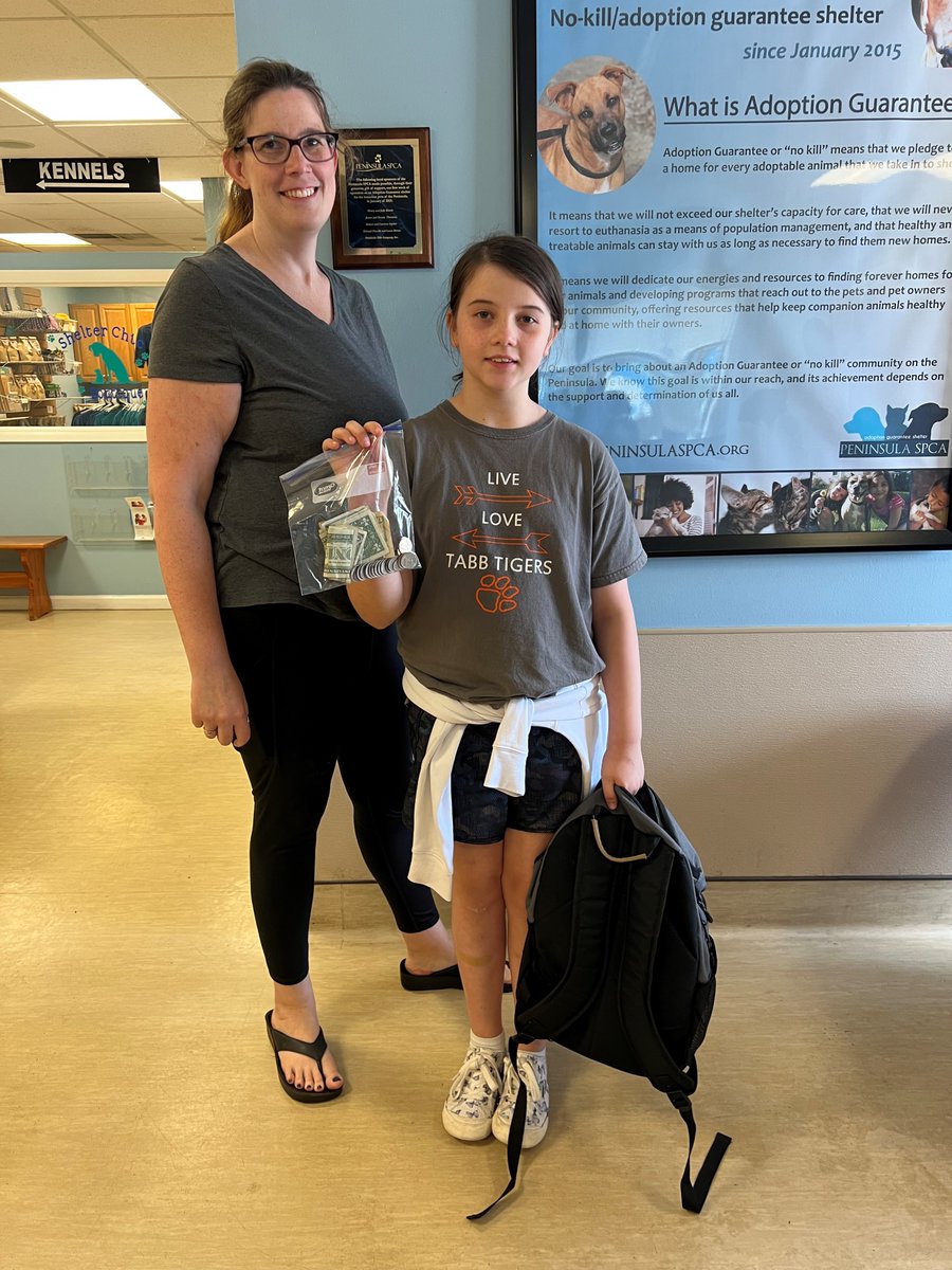 PeninsulaSPCA's tweet photo. Thank you, Zoey! Zoey hosted a lemonade stand &amp; donated all her proceeds to the animals at the PSPCA! #PSPCAKindness 🐾🫶🍋

The PSPCA started from kindness. In honor of 85yrs helping pets &amp; people in our community, download our Acts of Kindness list here: https://t.co/4iftewiW6f https://t.co/Zs6JkmjTCp