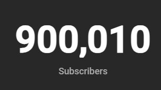 900K SUBSCRIBERS ON YOUTUBE!!

The FINAL Countdown Begins...