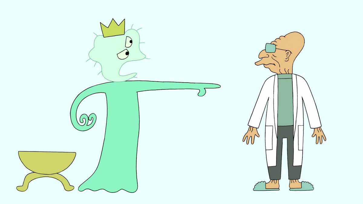 He's opening our minds to new ideas. Kill him!

#Futurama