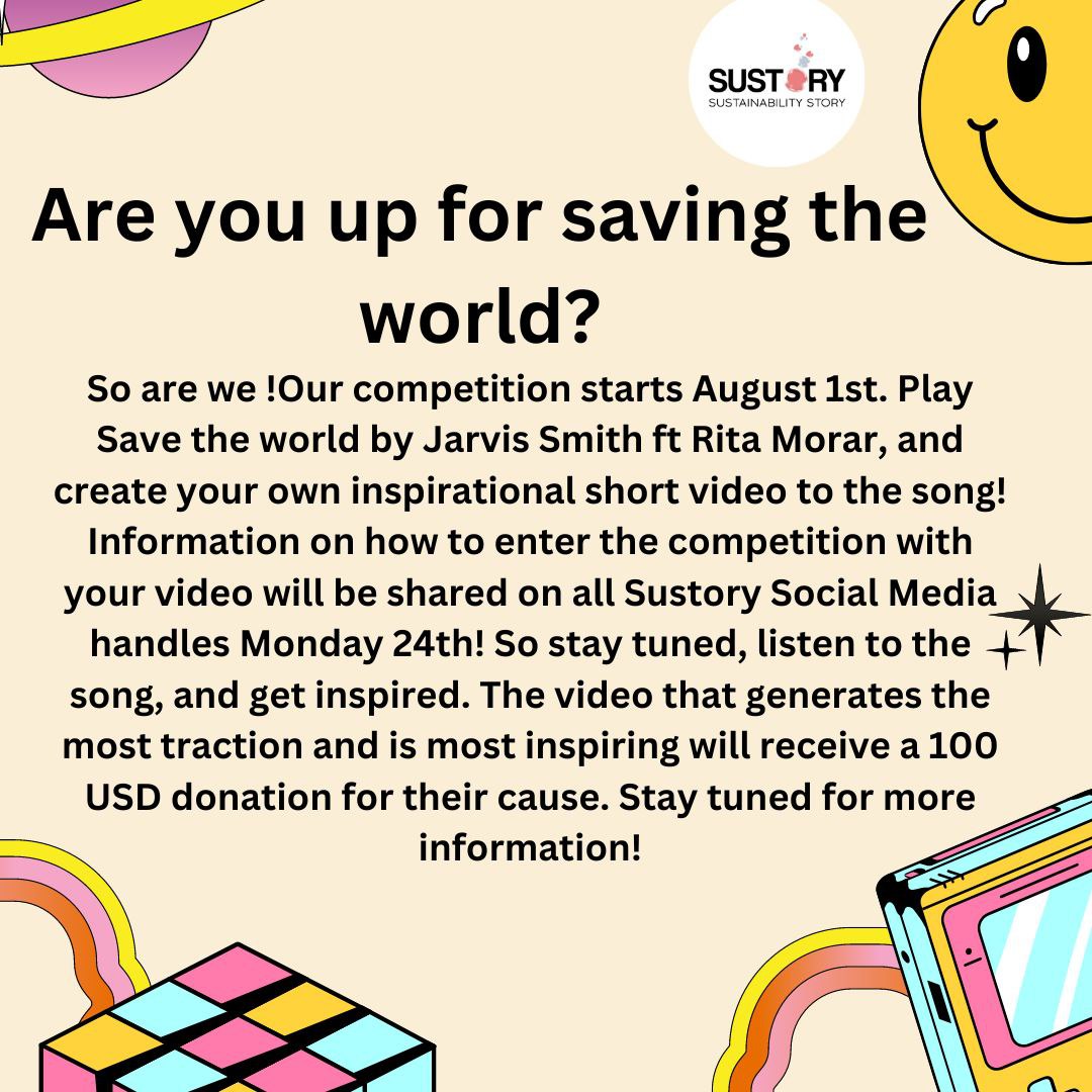 SustoryLove's tweet photo. We will be keeping you posted on our next post for more steps towards the competition ✨️. https://t.co/Rmp6mfpkqa