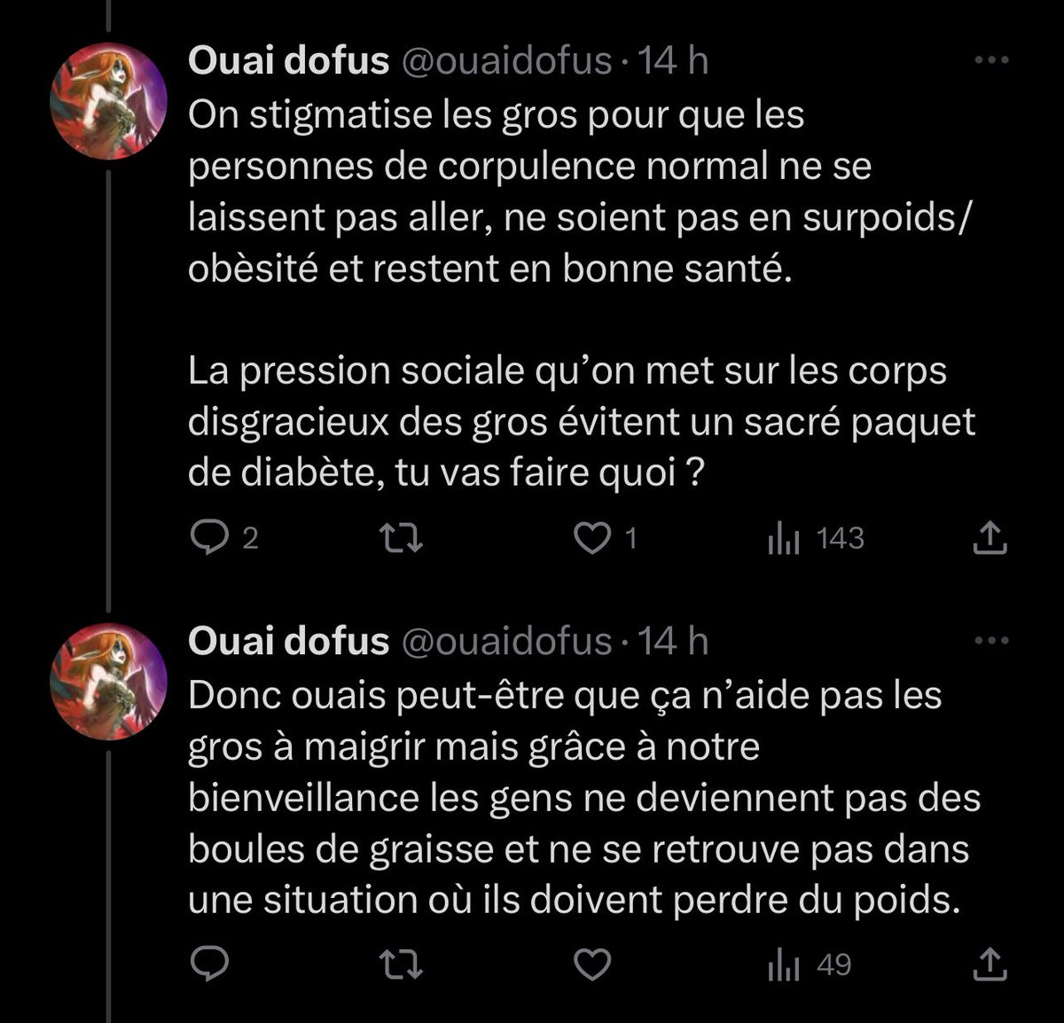 Gastronogeek's tweet image. Ok le champion de la grossophobie d’hier a bien vite perdu son trône. On est sur un champion toute catégorie aujourd’hui, la pépite !