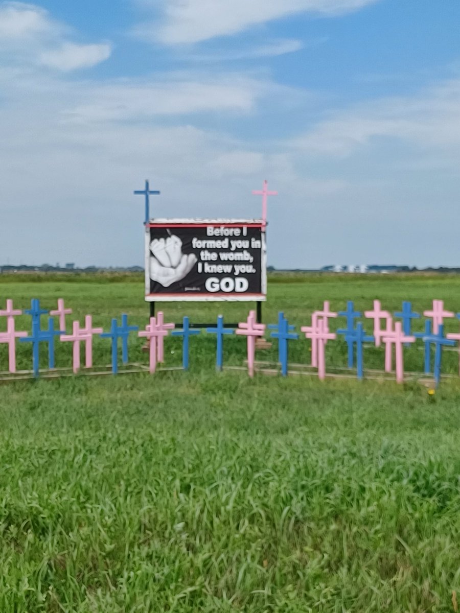 Thank you to the individuals who took the time to grab my attention along SD Hwy 81.

This brought tears to my eyes for a couple of reasons:

1) Because so many lives have been lost.
2) Bringing attention to God Almighty and that fact He knows you.