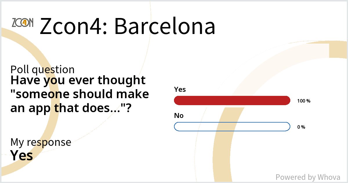 Edicksonjga's tweet photo. Check out these results from @ZGoCashApp: Year One at Zcon4: Barcelona! #zcon4 #thefuturehasnotbeenwritten - via #Whova event app https://t.co/hB9NKaRL2q