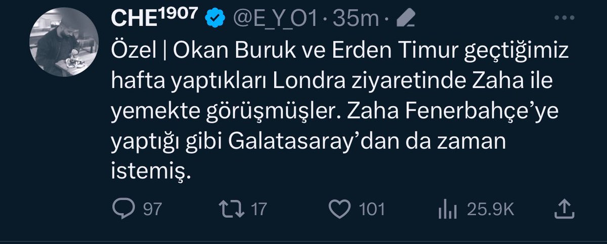 FYI: Geçen hafta yayında olan arkadaşlar hatırlar. Herkesin aksine bir iddiada bulunmuştum.. Tarih: 15 Temmuz 2023