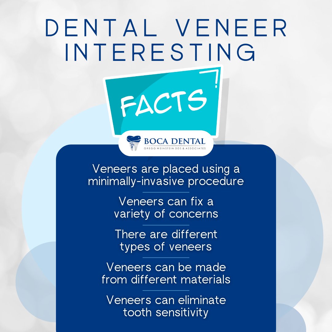 Did you know that veneers can help improve your smile while also giving you a low-maintenance oral hygiene routine? 

Call us at 📲 (561) 391-6606 today to schedule your appointment.

#BocaDental #CosmeticImplants #dentist #sedationdentistry #allon4 #teethinaday #dentalimplants