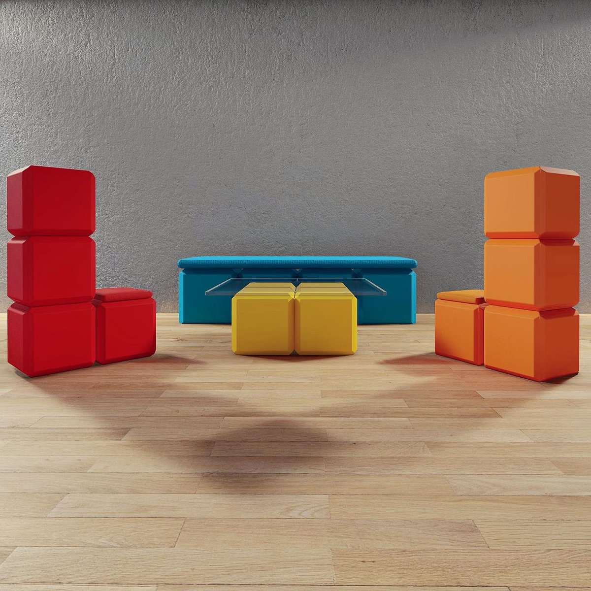 jebidiyahryder's tweet photo. MODULAR TETRIS FURNITURE ✨ 
FIBER GLASS + MADE TO ORDER https://t.co/HBjuhNGL1W