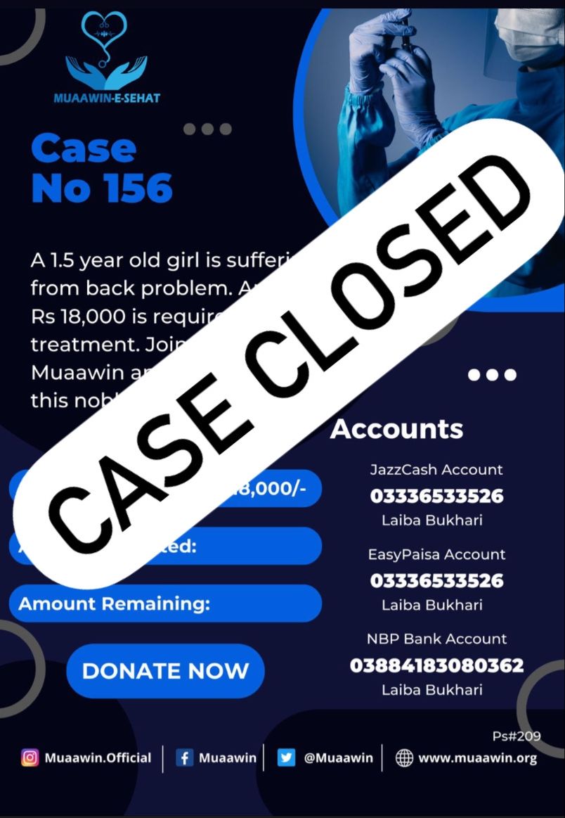 muaawin's tweet photo. Case closed. Thankyou to everyone for their efforts, and to the donors for putting their trust in Muaawin.
JazakAllah Meansalot Everyone ❤️
#muaawin #wepromiselight #meinmuaawinhun #volunteers #helpers #appreciation #kindness #donate #i_am_muaawin https://t.co/BiKFDdGBqO