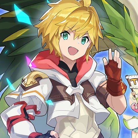 someguyOTD's tweet image. Today's character is Euden from Dragalia Lost! He's just some guy!