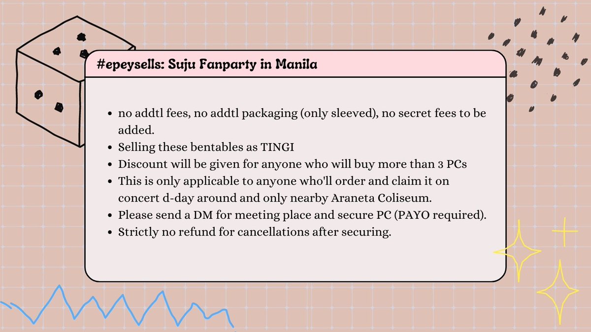 epeyscart's tweet photo. WTS LFB ph only help rt pls
Suju and other Photocards
selling tingi on #SJ_FANPARTYinMNL 

see replies for the bentables:

# sell buy suju sj merch album pc poca leeteuk heechul yesung shindong eunhyuk donghae siwon ryeowook kyuhyun 슈퍼주니어 양도 https://t.co/bOeoBtbkF8