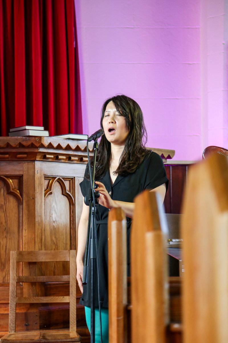 NoLightsProject's tweet image. Una Lee and Aonghus McEvoy at RAMP 2023