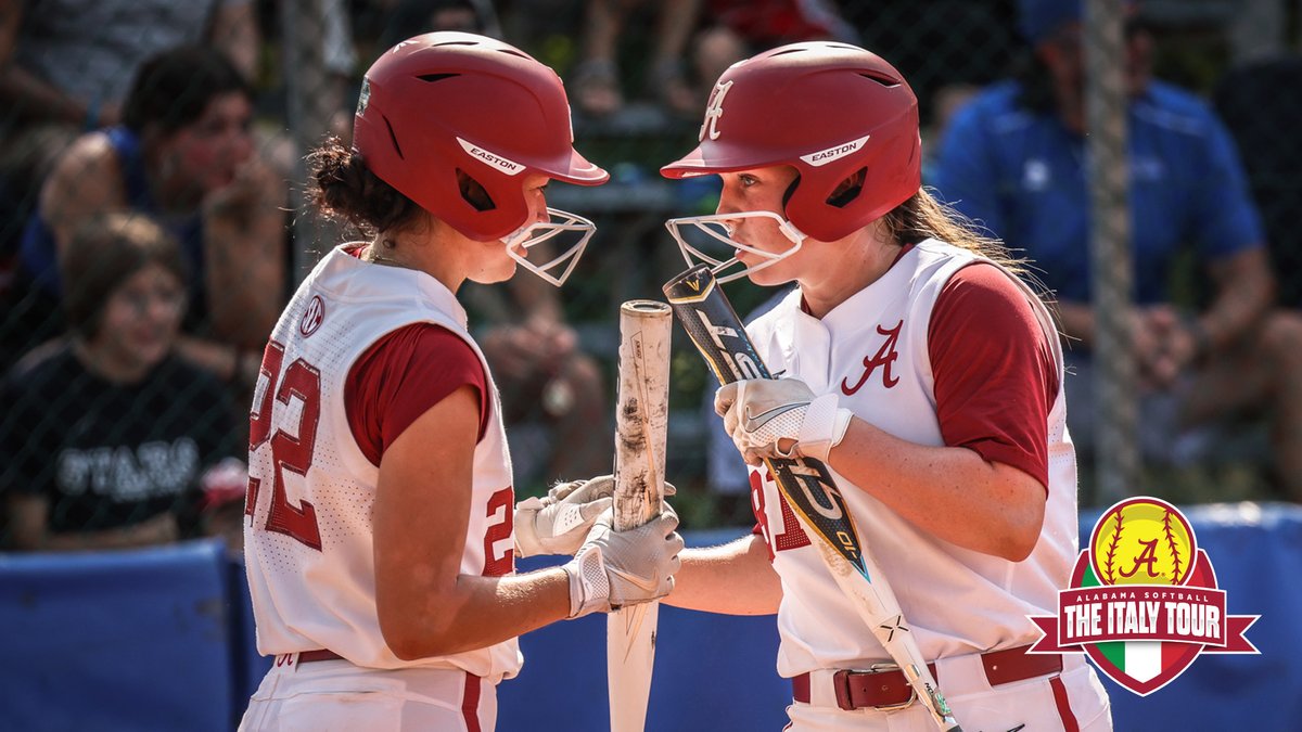 Alabama Softball on Twitter "Forza, Bama! Two 5.0 inning games against