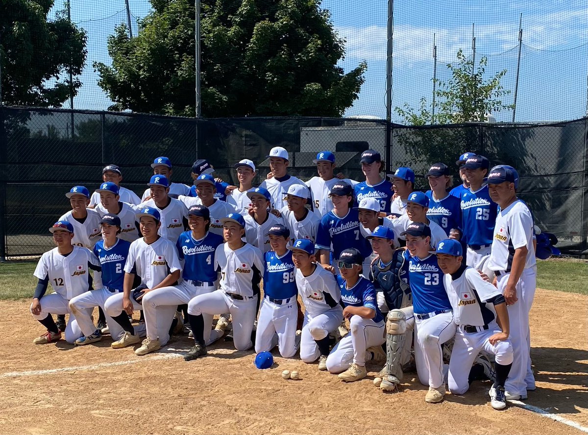 Japan vs Revolution for a friendly baseball game this morning! Great job boys!! Hope you had fun! #mcysa #mcysabaseball #naturallymchenrycounty