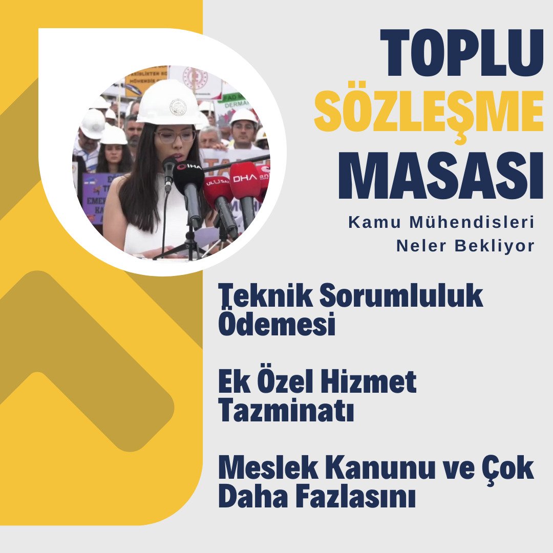 _ilknur_tekin_'s tweet photo. Kamu Mühendisleri, mimar ve plancıları olarak Toplu sözleşmede haklarımızı elde etmeliyiz.

#KaMUhendisiTopluSozlesme
@memetsimsek @mehmetozhaseki @isikhanvedat @MemurSenKonf @kamusen @TurkiyeKamusen @TBMMresmi @_aliyalcin_ @ErbakanFatih @dbdevletbahceli @HBTONBUL @_cevdetyilmaz https://t.co/yZVqFfKyKl