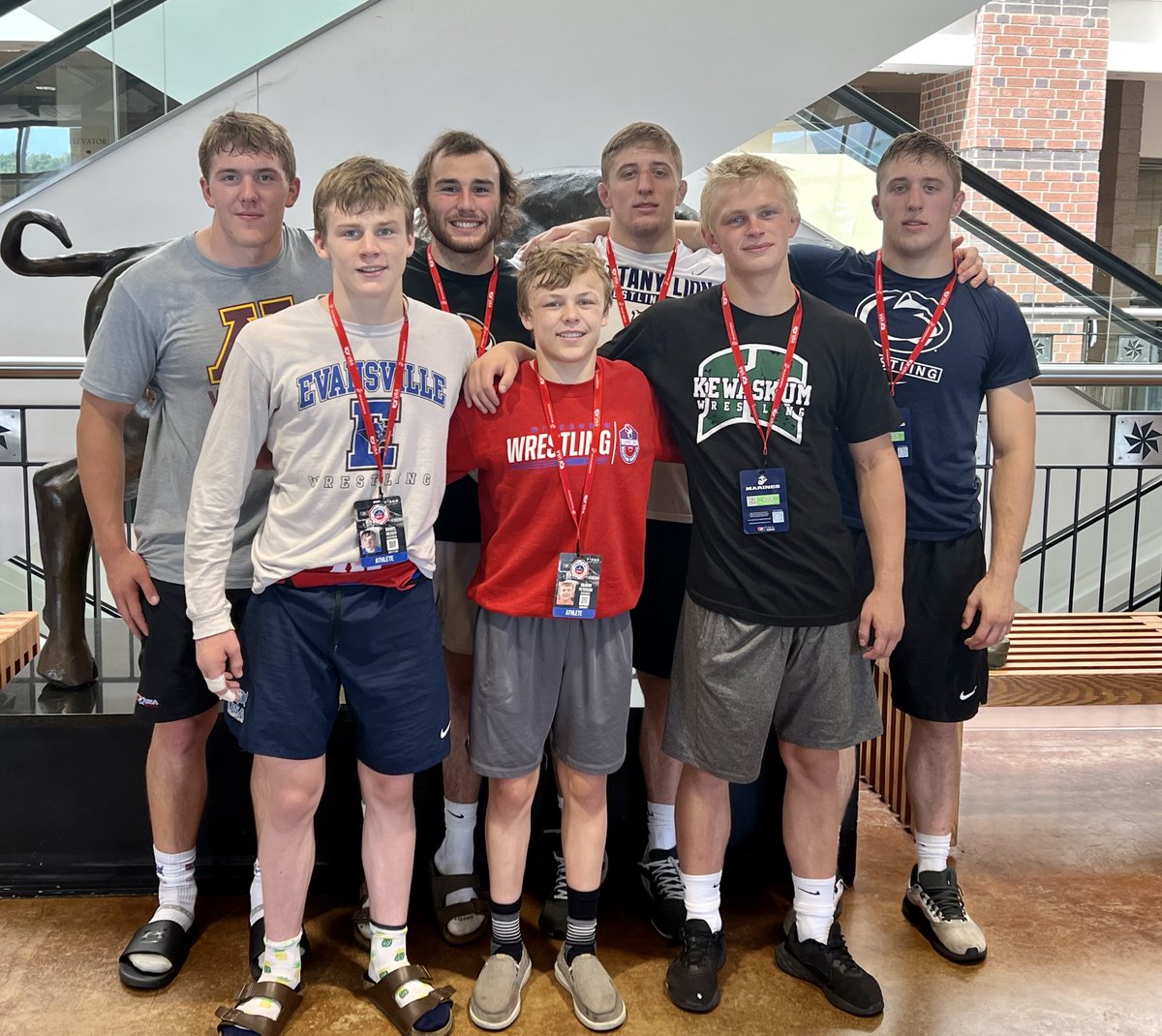 WIWrestlingFed's tweet photo. #Fargo2023🚨Watch Wisconsin scrap in the MFS championship finals at 5:30PM.
- JR 106: Haakon Peterson
- JR 160: Braeden Scoles
- JR 170: Noah Mulvaney
- JR 195: Connor Mirasola
- JR 220: Cole Mirasola
- JR 285: Koy Hopke
- 16U 145: Daniel Heiser https://t.co/5lQGUSvkmn