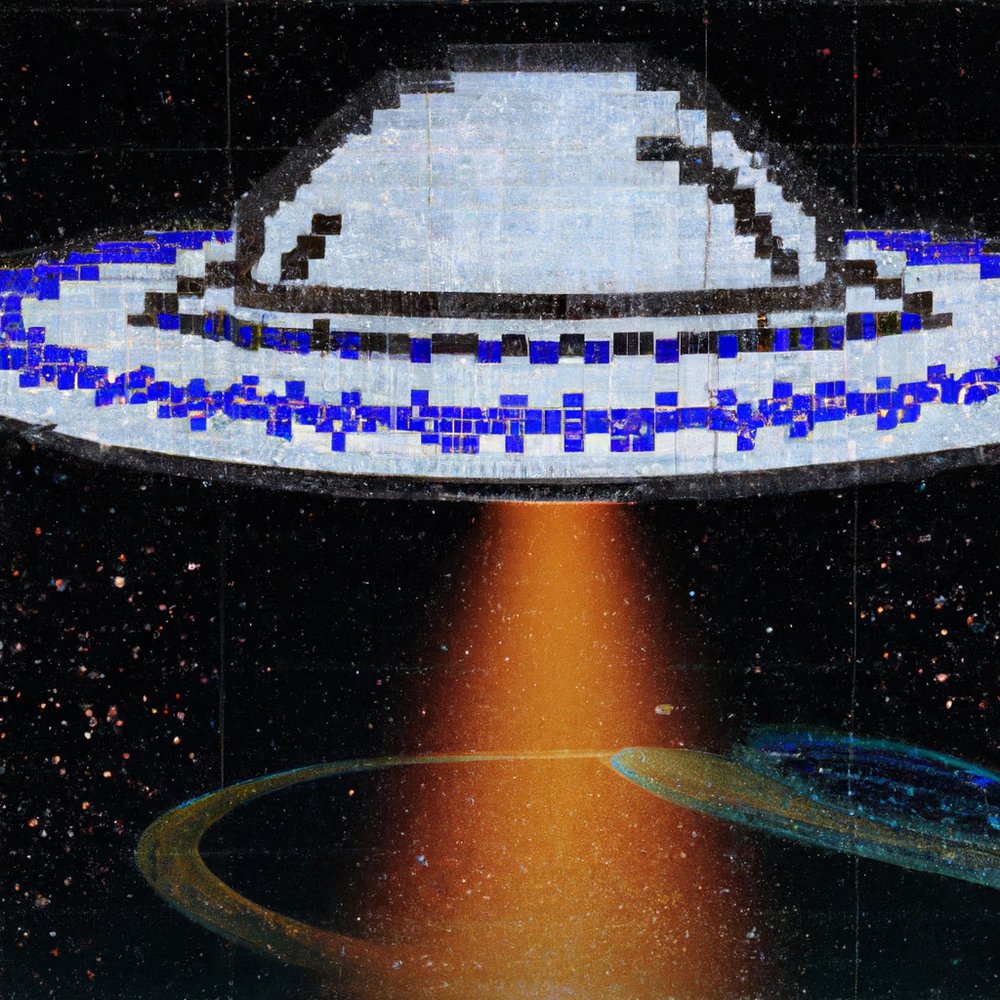 provenance_ai's tweet photo. UFO Mosaic! #AIart #provai #dalle2 https://t.co/K3TaJSBqxy