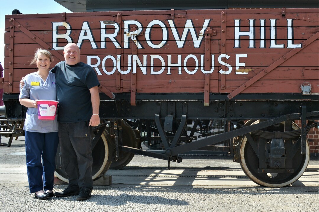 Ashgate Hospice (@ashgate_hospice) on Twitter photo Thank you to Lynda Parrish, one of our lymphoedema specialist nurses, who held a collection at <a href="/barrowhill41/">BarrowHillRoundhouse</a>'s Rail Ale Festival in May, raising an incredible £1,831.30 for us! 🚂🍻
The roundhouse also donated unused beer tokens as part of the collection - thank you so much! Thank you to Lynda Parrish, one of our lymphoedema specialist nurses, who held a collection at <a href="/barrowhill41/">BarrowHillRoundhouse</a>'s Rail Ale Festival in May, raising an incredible £1,831.30 for us! 🚂🍻
The roundhouse also donated unused beer tokens as part of the collection - thank you so much!