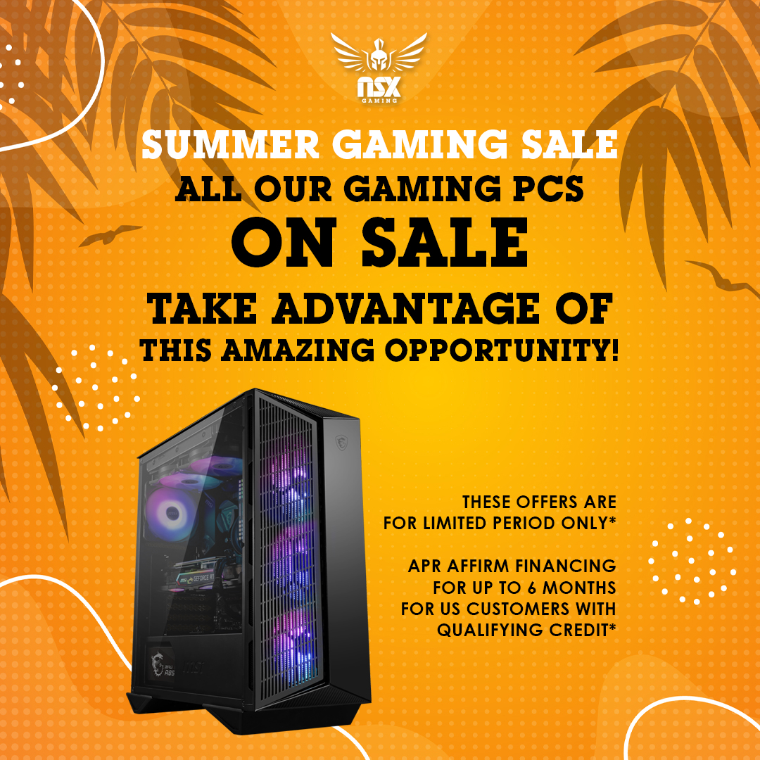 nsxgamers's tweet image. SUMMER GAMING SALE 😎☀️
Look at all the discounts we have in our website!
Product tested and sealed 📦
1 Year Warranty ⚡
Go to nsxgamers.com 

#summergamingsale #pcgamer #pconsale #pcsale #gamingpc #gamerinmiami