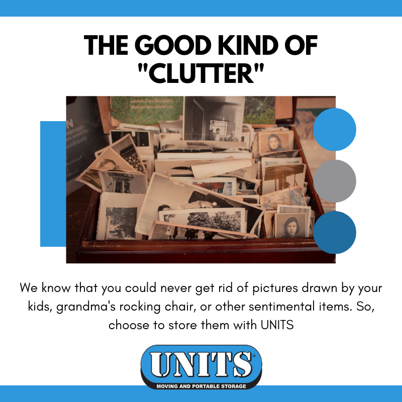 UnitsCntrlIowa's tweet photo. The good kind of clutter is something you can never throw away. Like old pictures and new ones done by your kids! UNITS makes it so you don't have to give these things up. Learn more: https://t.co/m7wOdIFuTF 

#UNITSStorage #portablestorage #storage #CentralIowa #DesMoines #IA https://t.co/7qVCDOqedQ