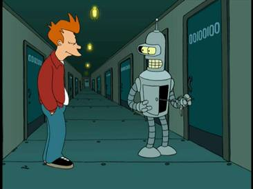 Bender's apartment number is ASCII for $