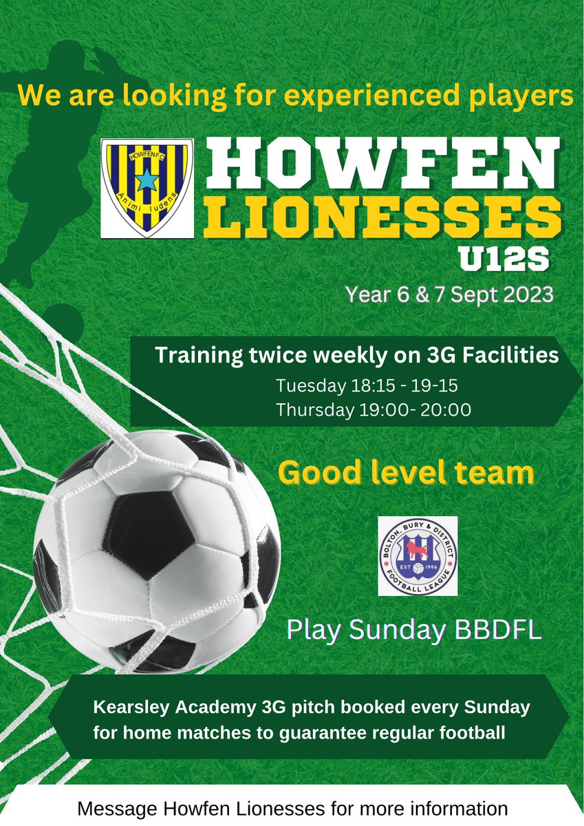 Howfen Lionesses U12 (2023/2024) tweet media