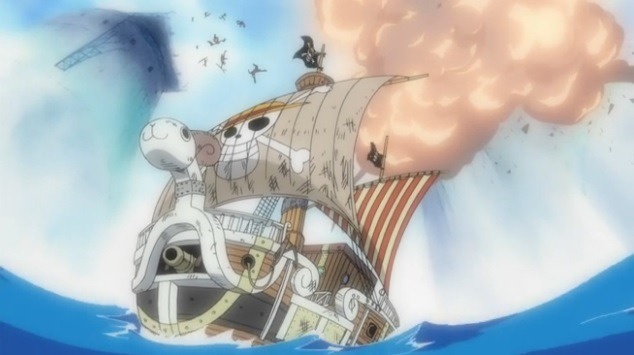 beachhaed's tweet photo. @OnePieceAnime When Merry came back to safe everyone. https://t.co/FsRrvxNsVI